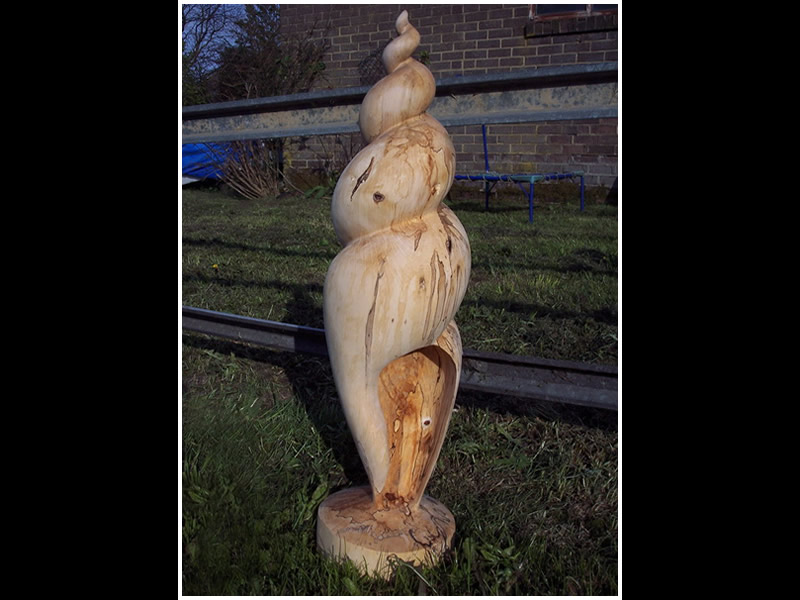 picture of shell carving